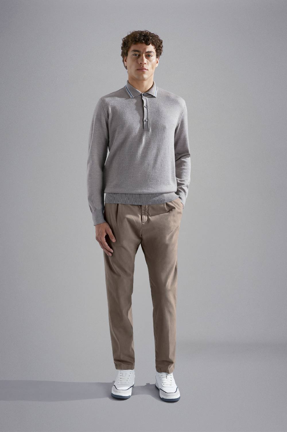 Paul & Shark Pantalone con coulisse in Soft Touch Twill Paul & Shark Sottocosto