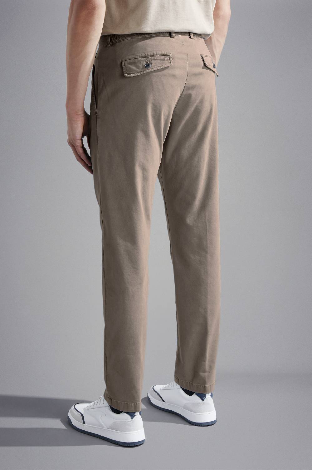 Paul & Shark Pantalone con coulisse in Soft Touch Twill Paul & Shark Sottocosto