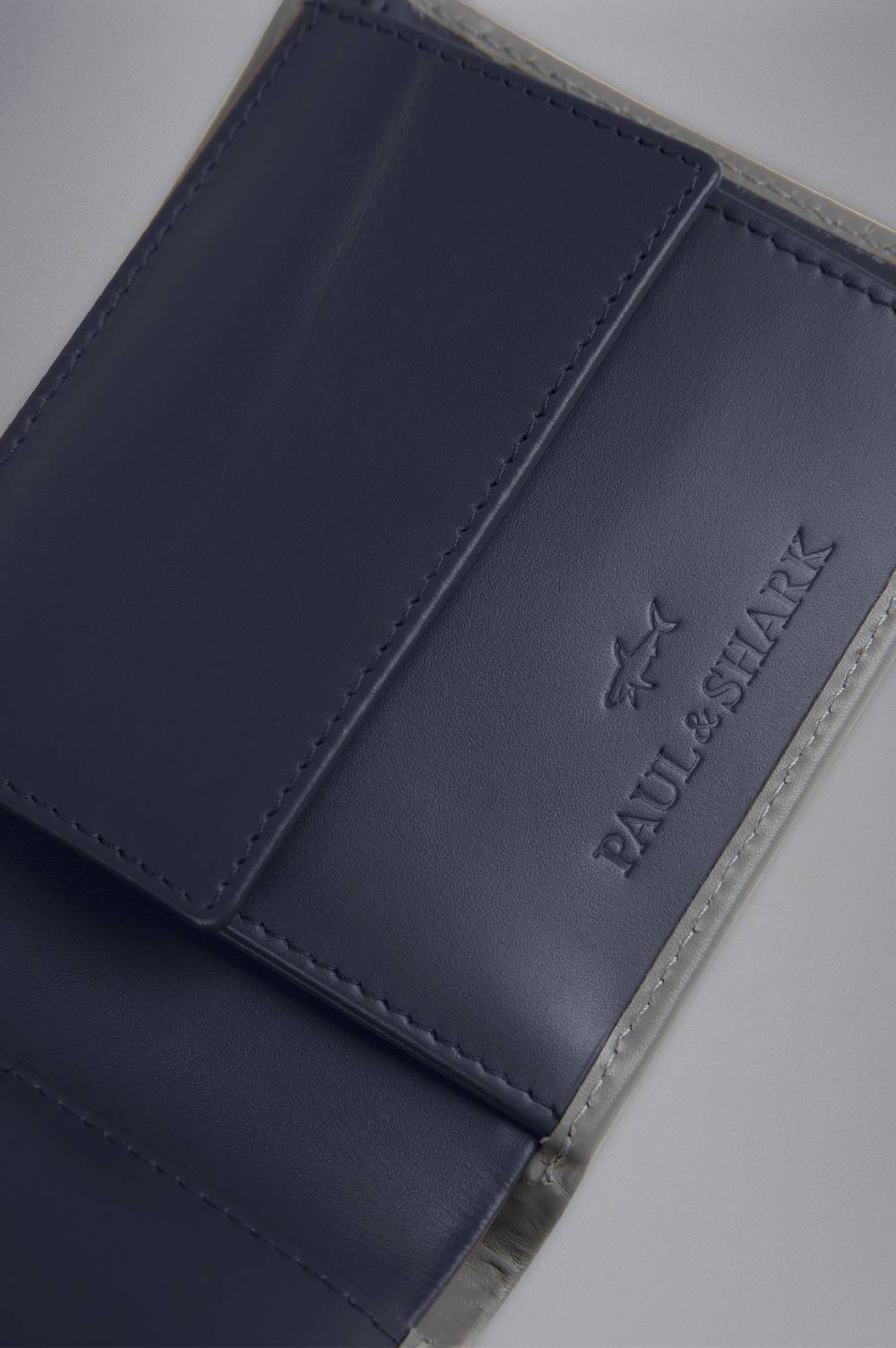 Paul & Shark Portafoglio in pelle Fin-embossed Paul & Shark Presa