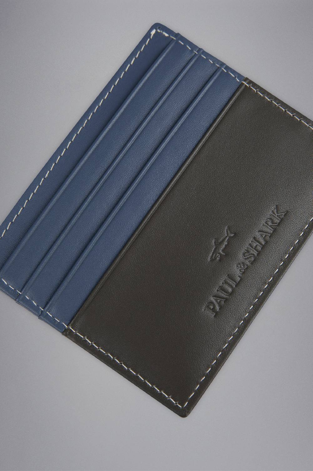 Paul & Shark Portacarte Monogram in pelle Paul & Shark Negozio