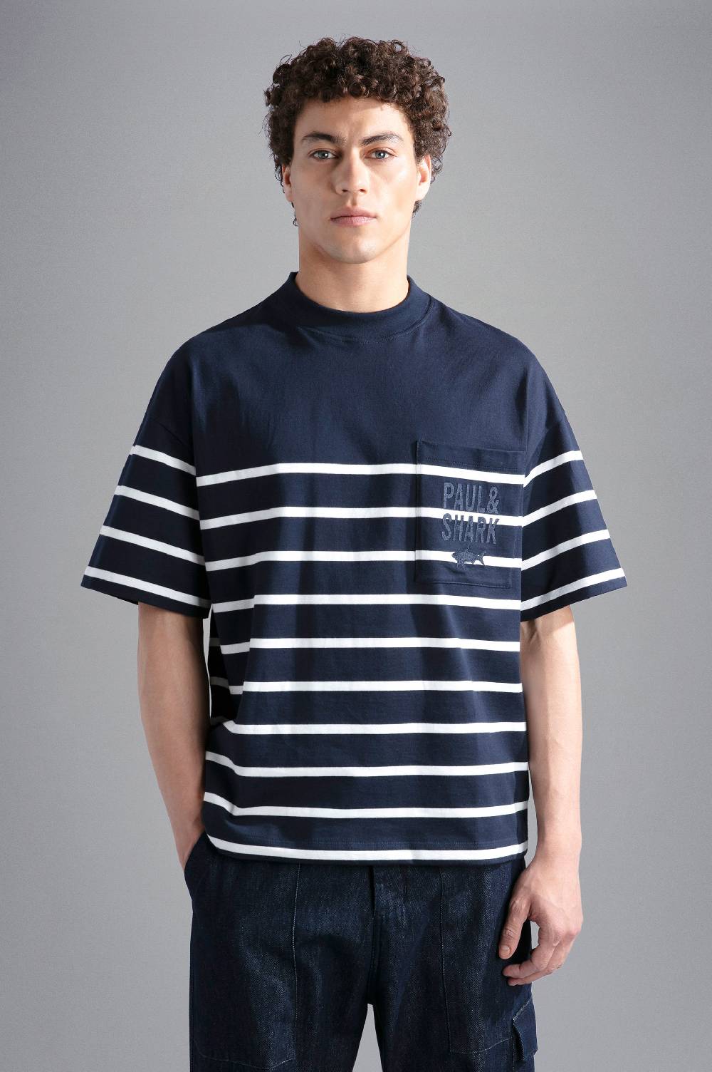 Paul & Shark T-shirt in cotone con ricamo Paul & Shark In Linea