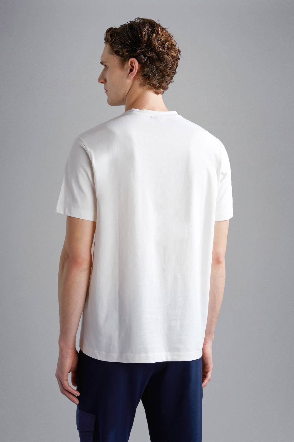Paul & Shark T-shirt in cotone con stampa spray Paul & Shark Qualità