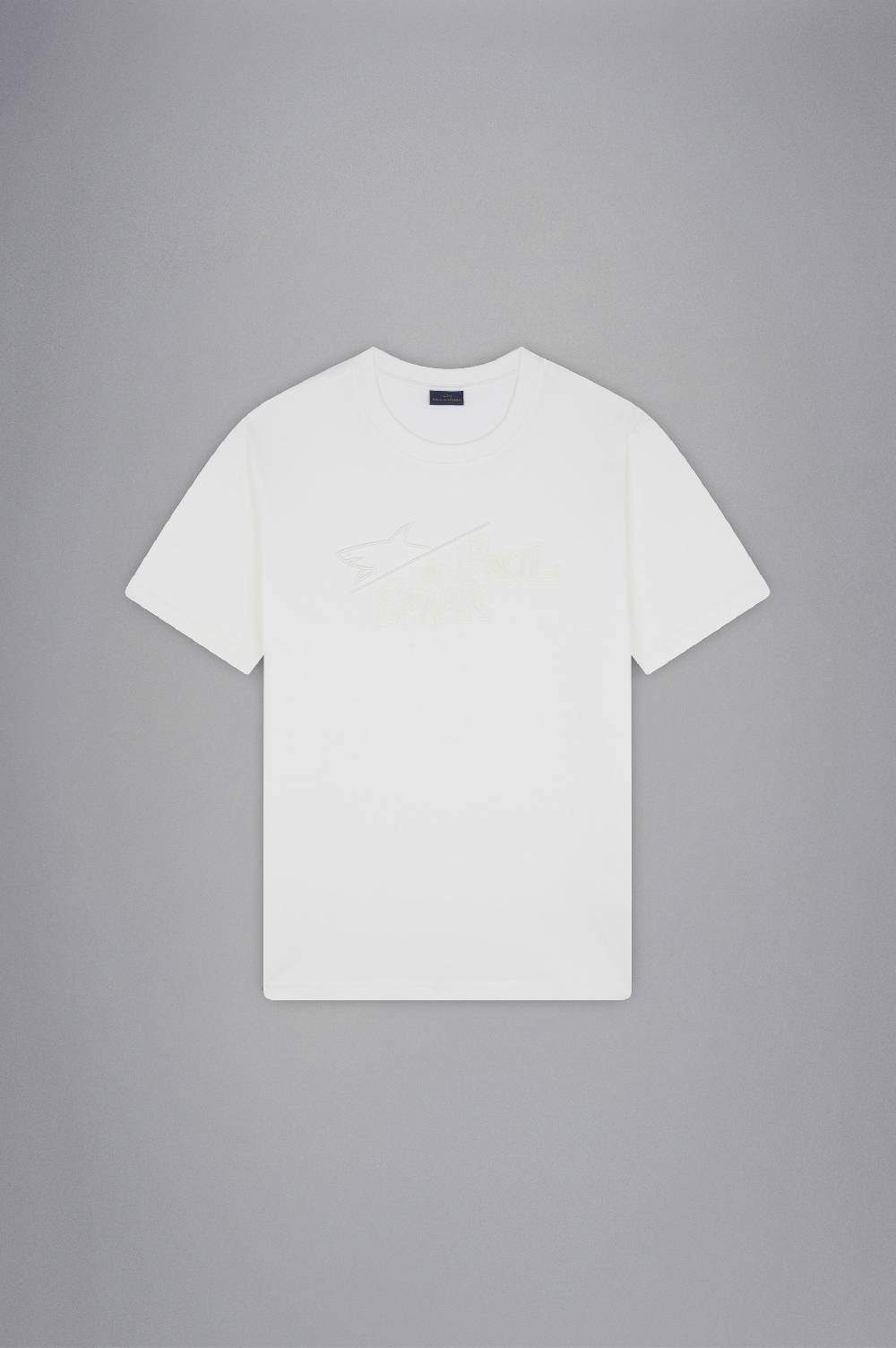 Paul & Shark T-shirt in cotone con ricamo Paul & Shark Spedizione Gratuita