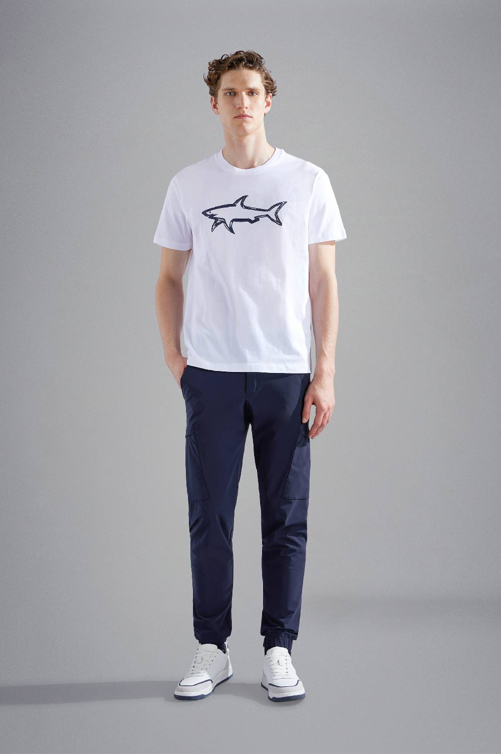 Paul & Shark T-shirt in cotone con stampa Paul & Shark Qualità Garantita