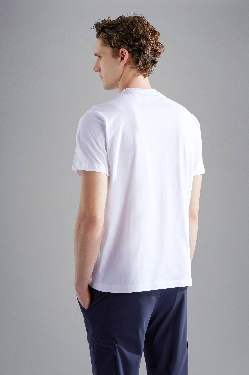 Paul & Shark T-shirt in cotone con stampa Paul & Shark Qualità Garantita