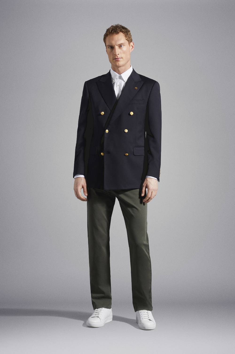 Paul & Shark Doppio petto in lana Navy Blazer Paul & Shark Acquista Ora