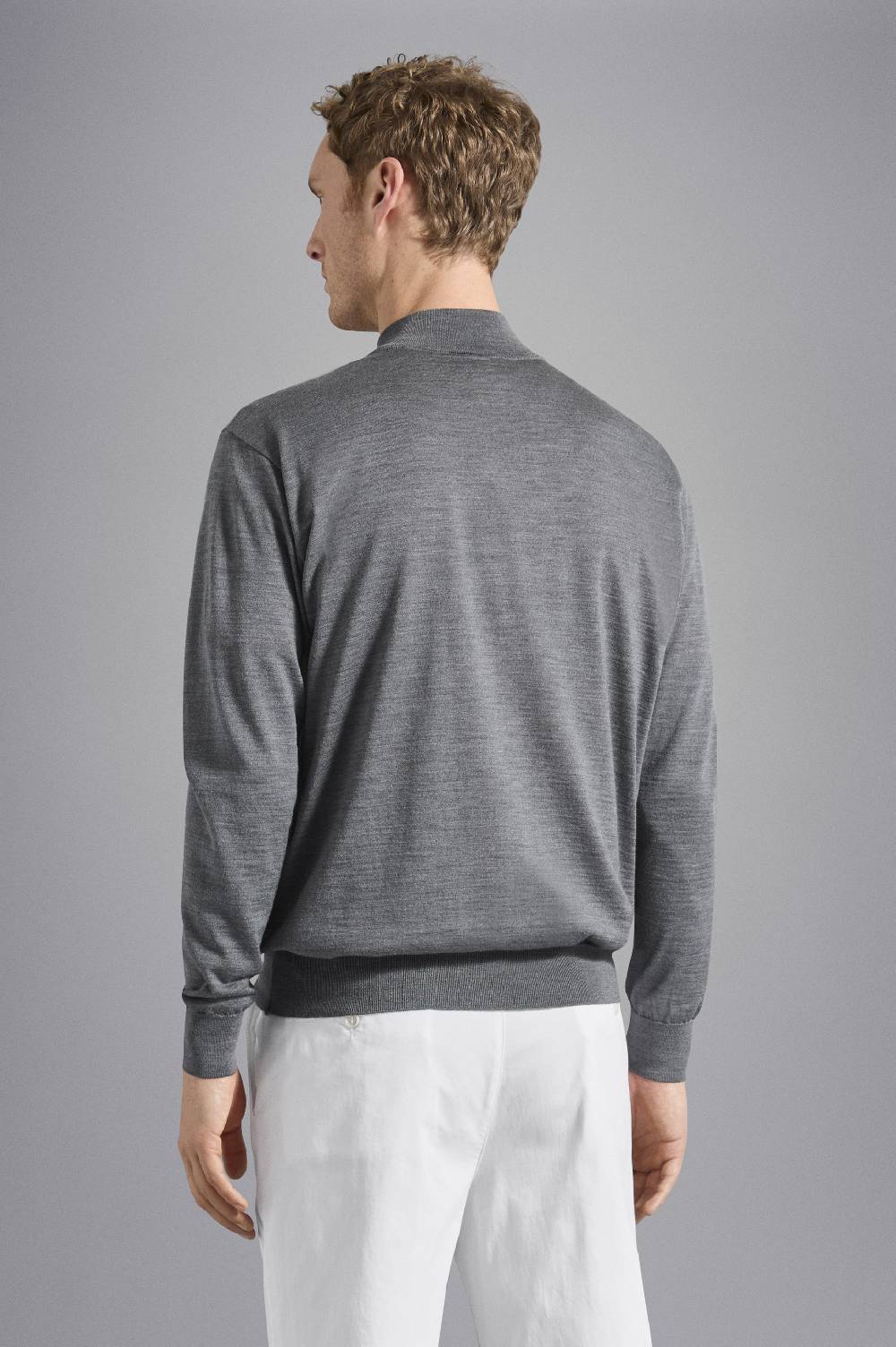 Paul & Shark Maglia con zip in lana Merino extra-fine Winter Summer Paul & Shark Novità