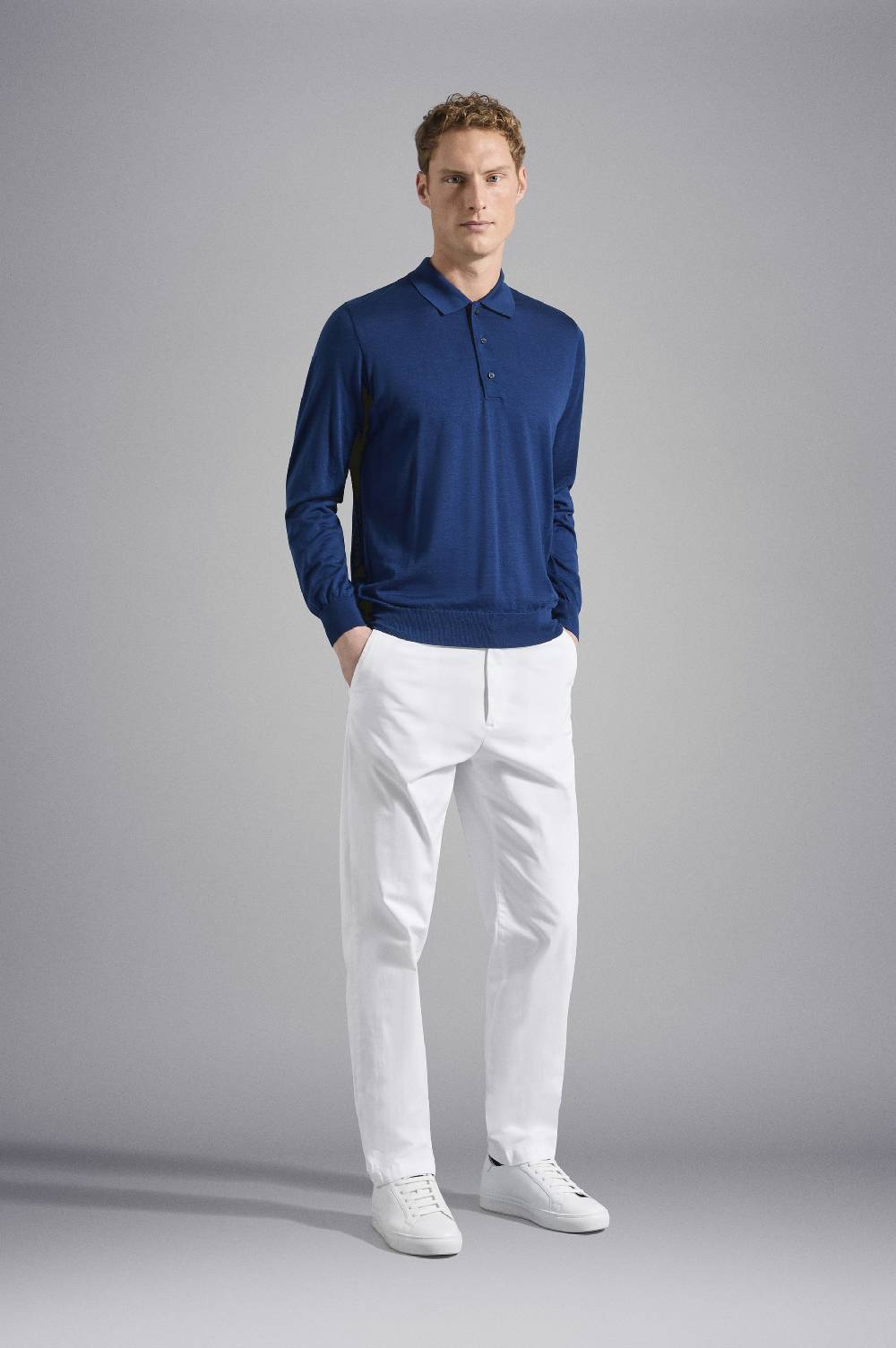 Paul & Shark Polo in lana Merino extra fine Winter-Summer Paul & Shark Saldi
