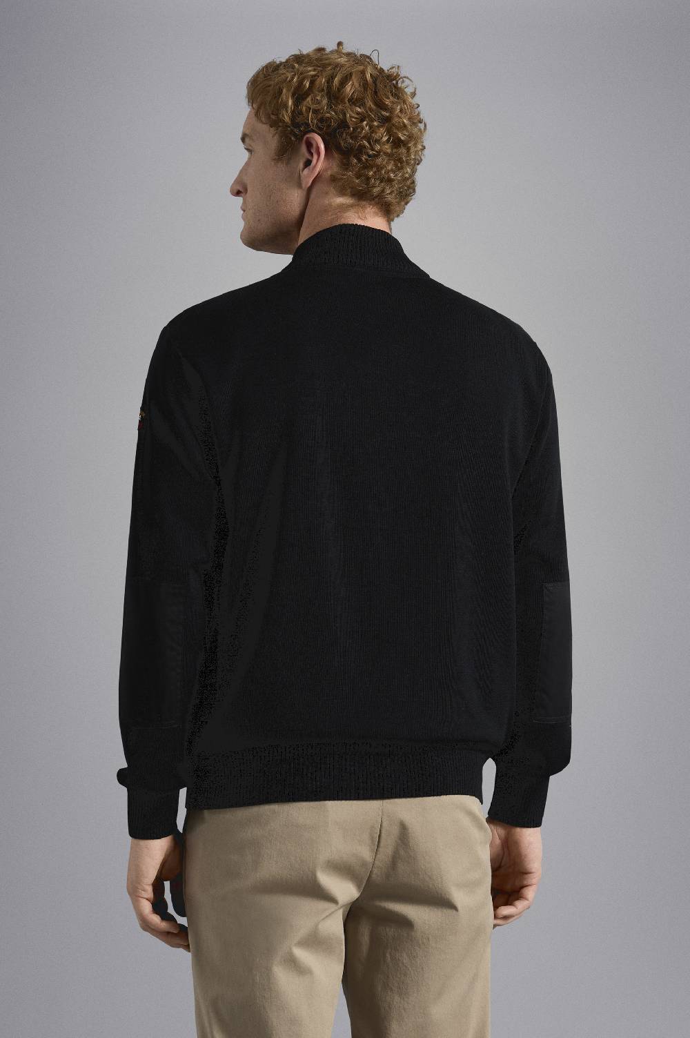 Paul & Shark Maglia in lana con zip e badge iconico Paul & Shark Offerte
