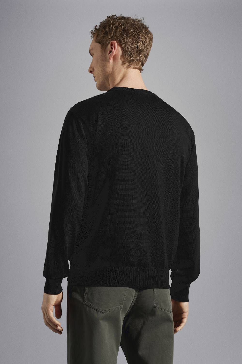 Paul & Shark Maglia in lana con Shark badge Paul & Shark Saldi Di Fabbrica