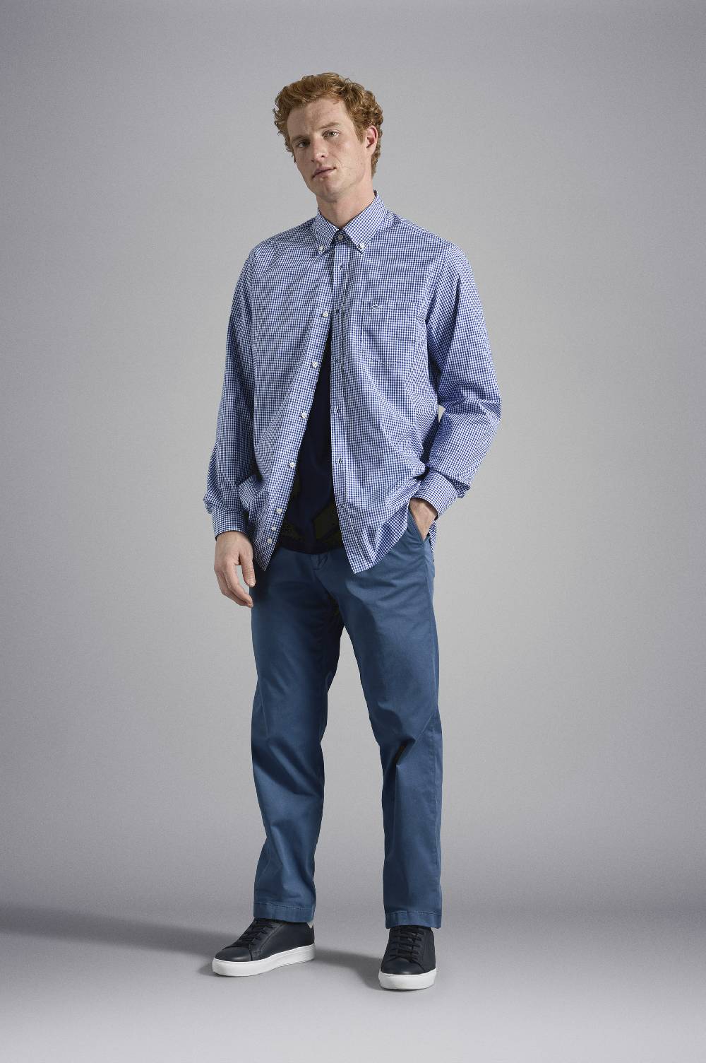 Paul & Shark T-Shirt in cotone con Logo ricamato Paul & Shark Moda