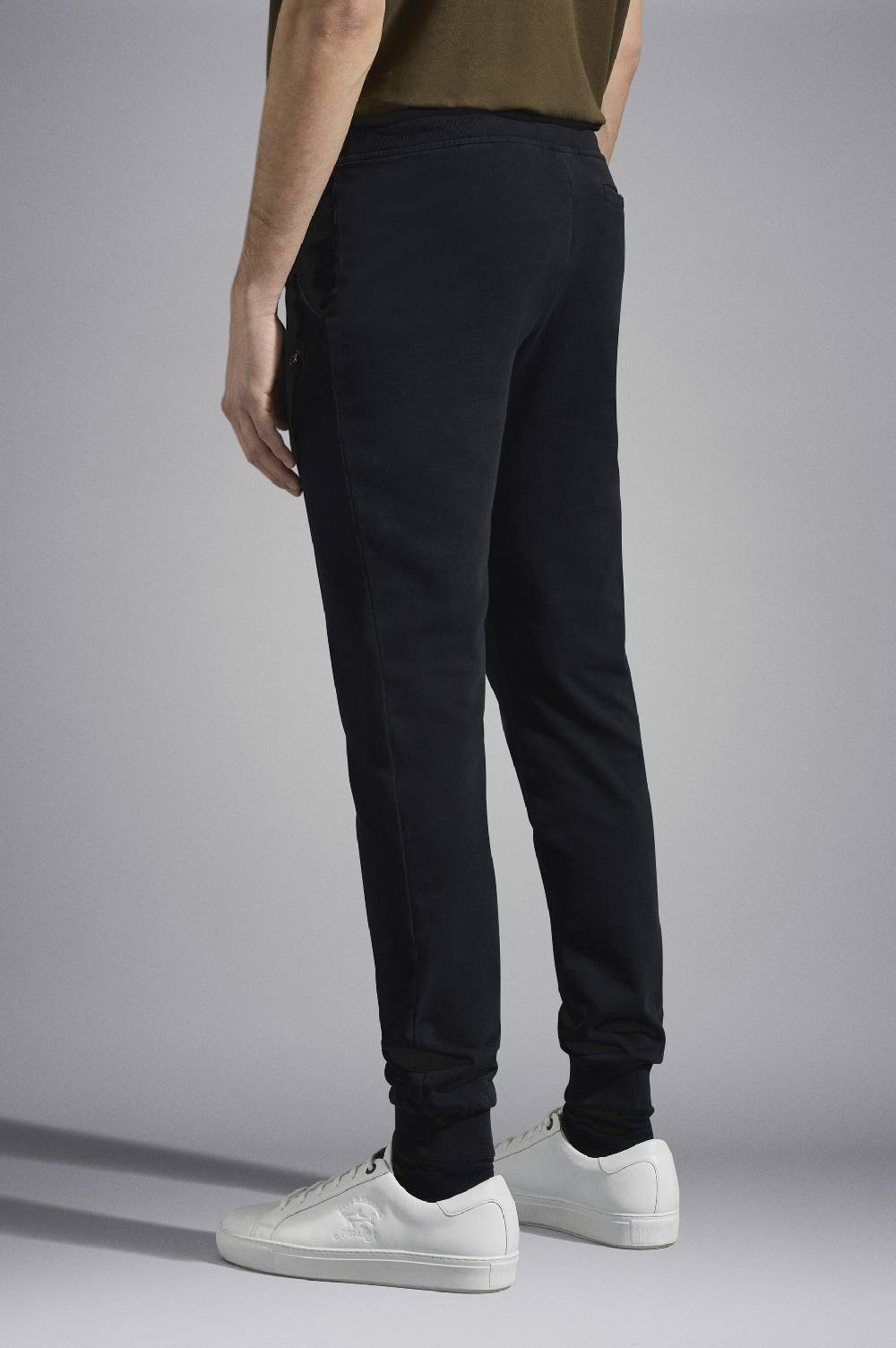 Paul & Shark Pantalone sportivo in cotone con badge iconico Paul & Shark Consegna Veloce