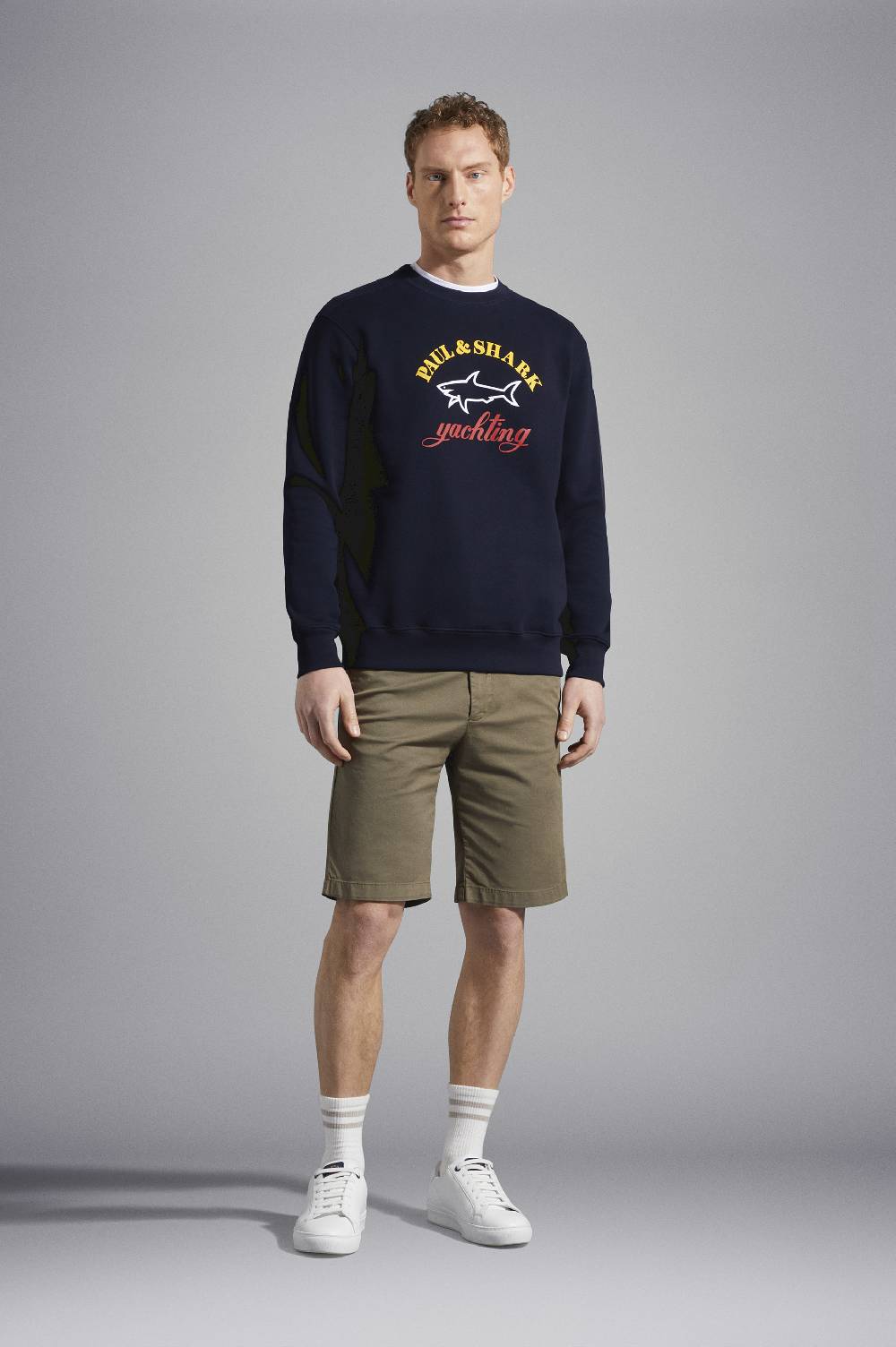 Paul & Shark felpa con stampa logo Paul & Shark Shopping Online