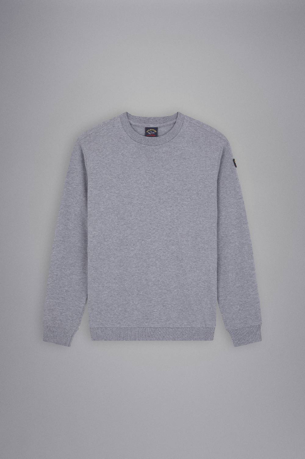 Paul & Shark Felpa in cotone con badge iconico Paul & Shark Bestseller
