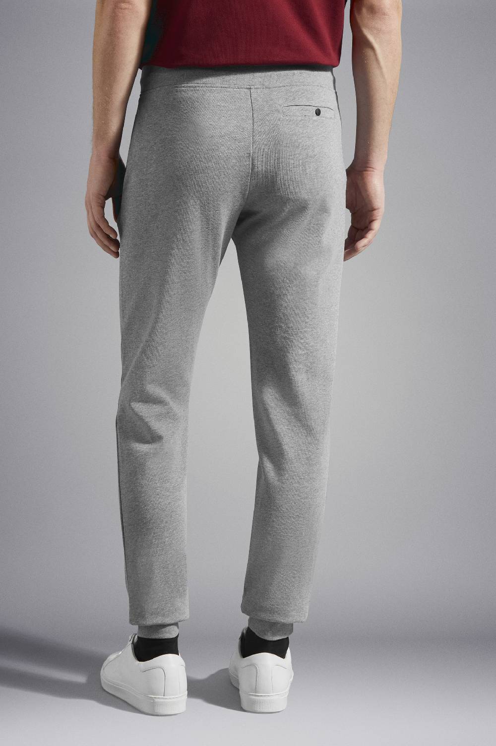Paul & Shark Pantalone sportivo in cotone con badge iconico Paul & Shark Economico