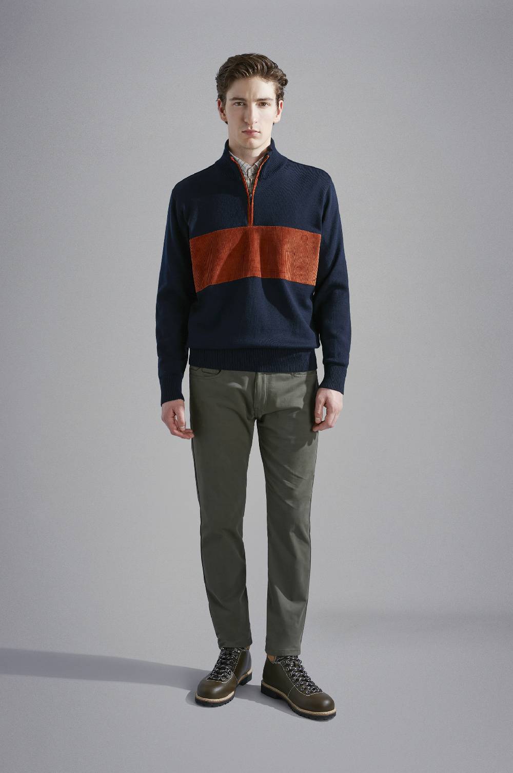 Paul & Shark Pantalone 5 tasche in cotone stretch Paul & Shark In Vendita