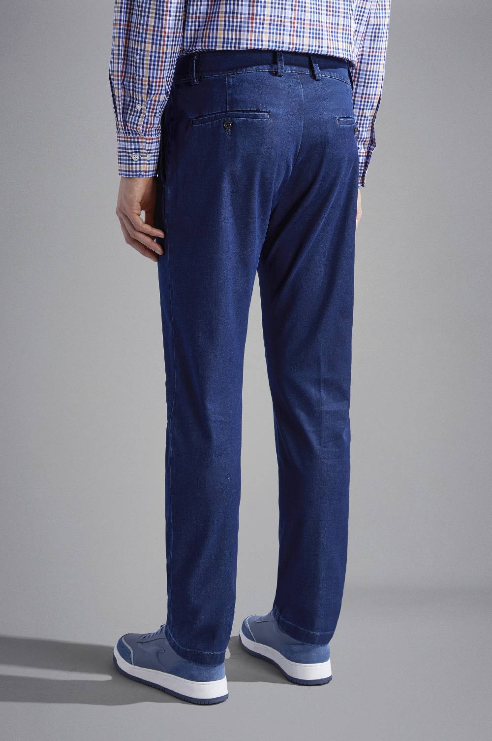 Paul & Shark Pantalone Chino in denim stretch Paul & Shark Saldi