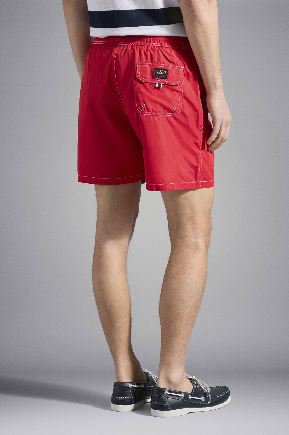 Paul & Shark Costume da bagno con ricamo nautico Paul & Shark Italia