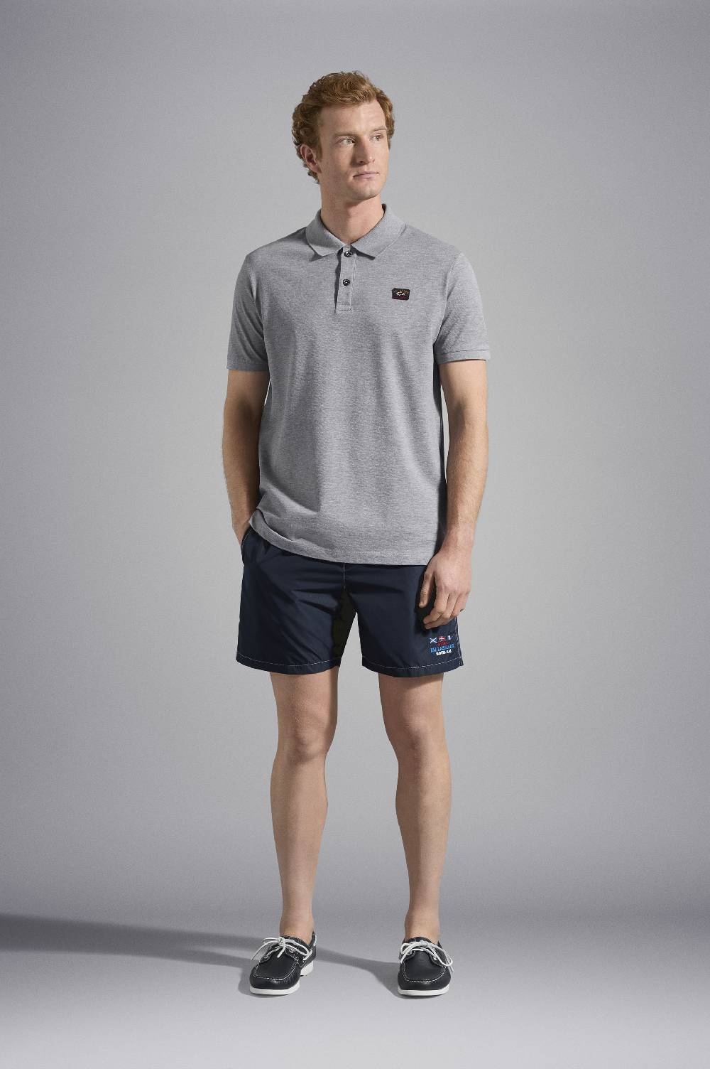 Paul & Shark Costume da bagno con ricamo nautico Paul & Shark Vendita