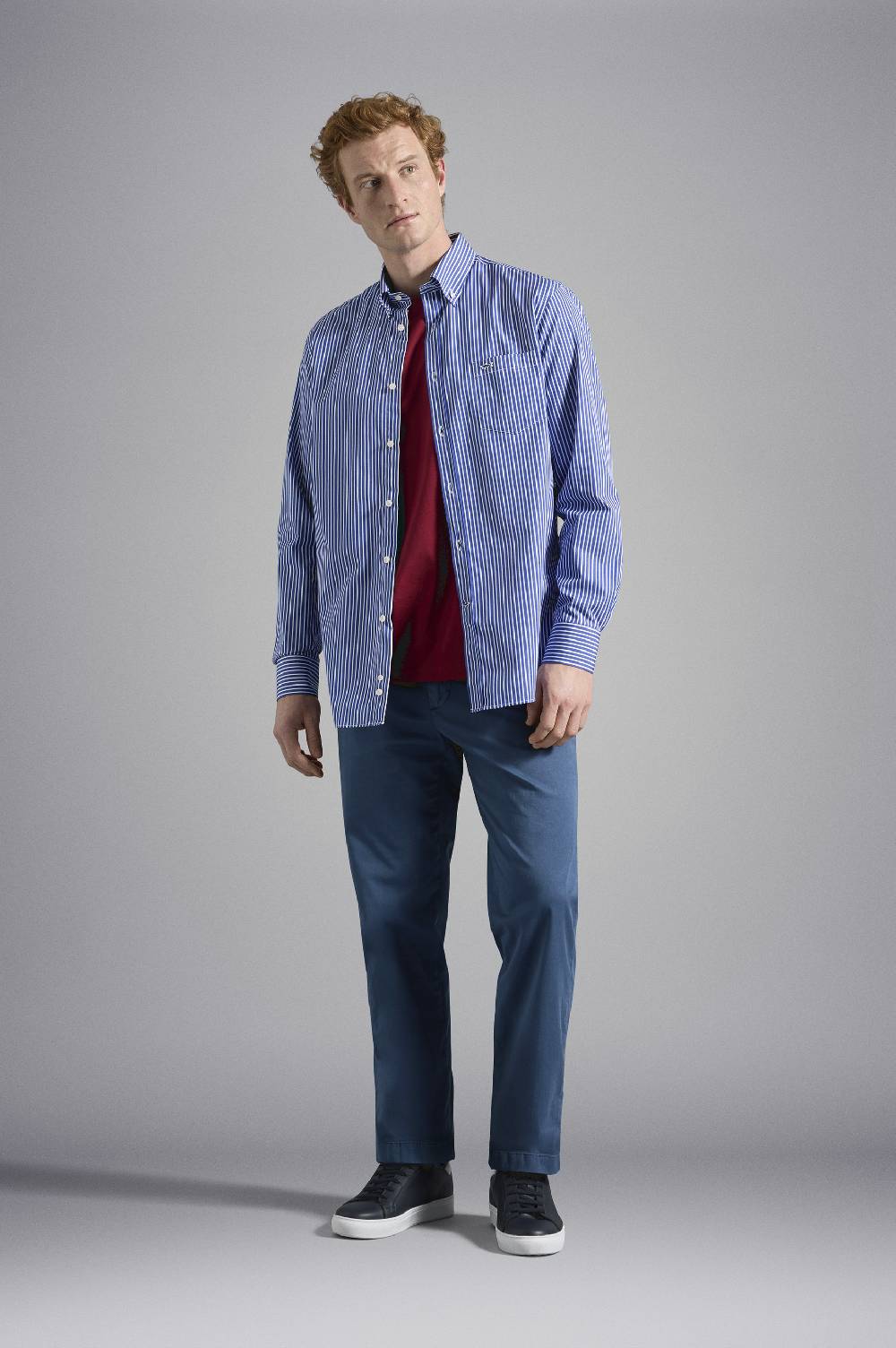 Paul & Shark Camicia in Popeline di cotone Paul & Shark Italia