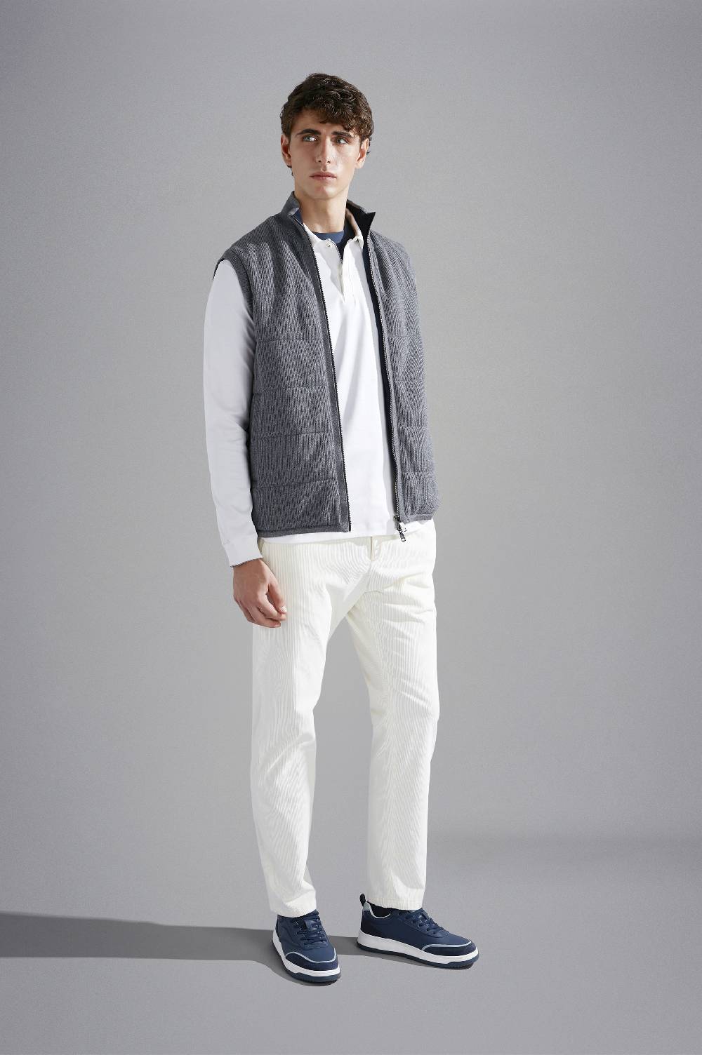 Paul & Shark Gilet Hybrid in lana, cashmere e Typhoon Platinum Paul & Shark Vendita