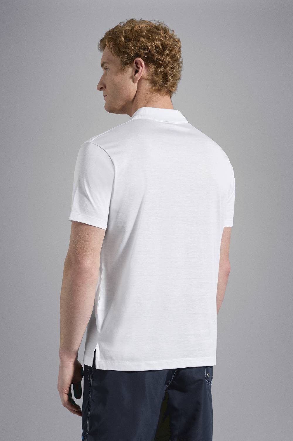 Paul & Shark Polo in jersey di cotone con Logo ricamato Paul & Shark Promozione Limitata