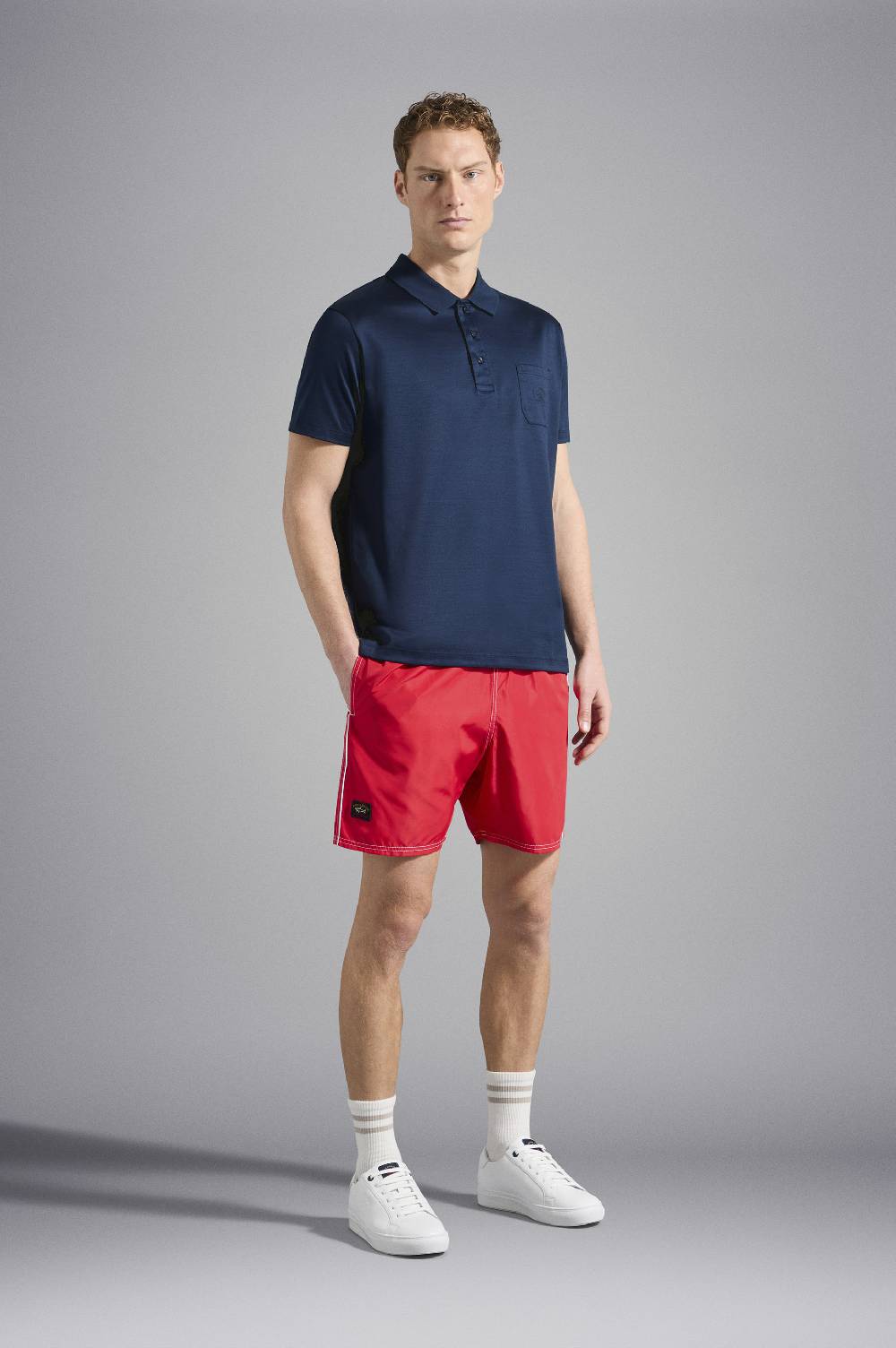 Paul & Shark Polo in jersey di cotone con Logo ricamato Paul & Shark Convenienza