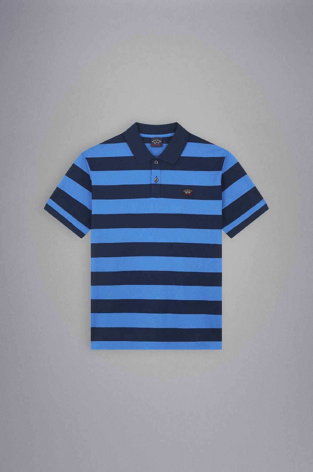 Paul & Shark Polo in cotone piqué con badge iconico Paul & Shark Presa