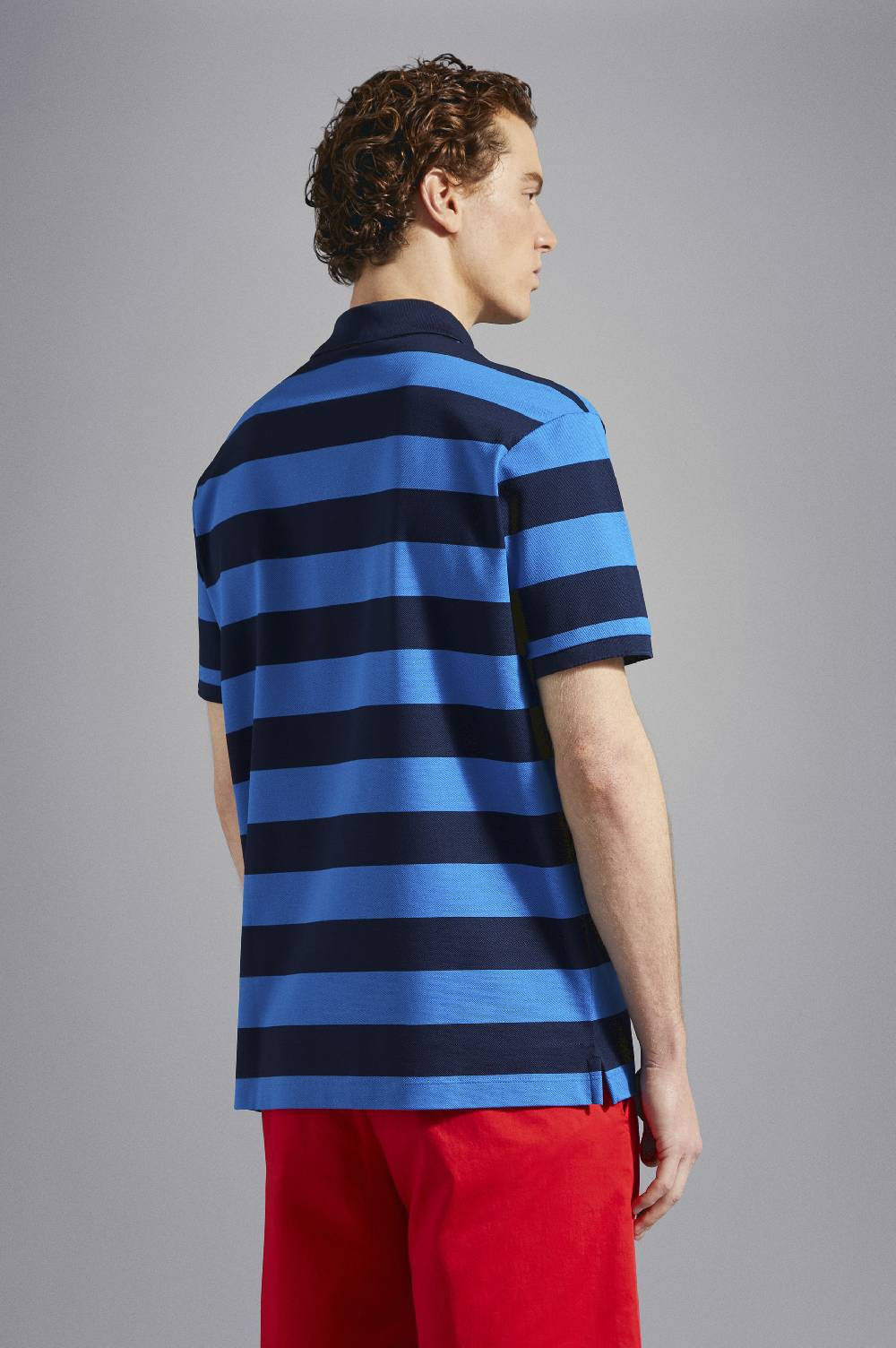 Paul & Shark Polo in cotone piqué con badge iconico Paul & Shark Presa