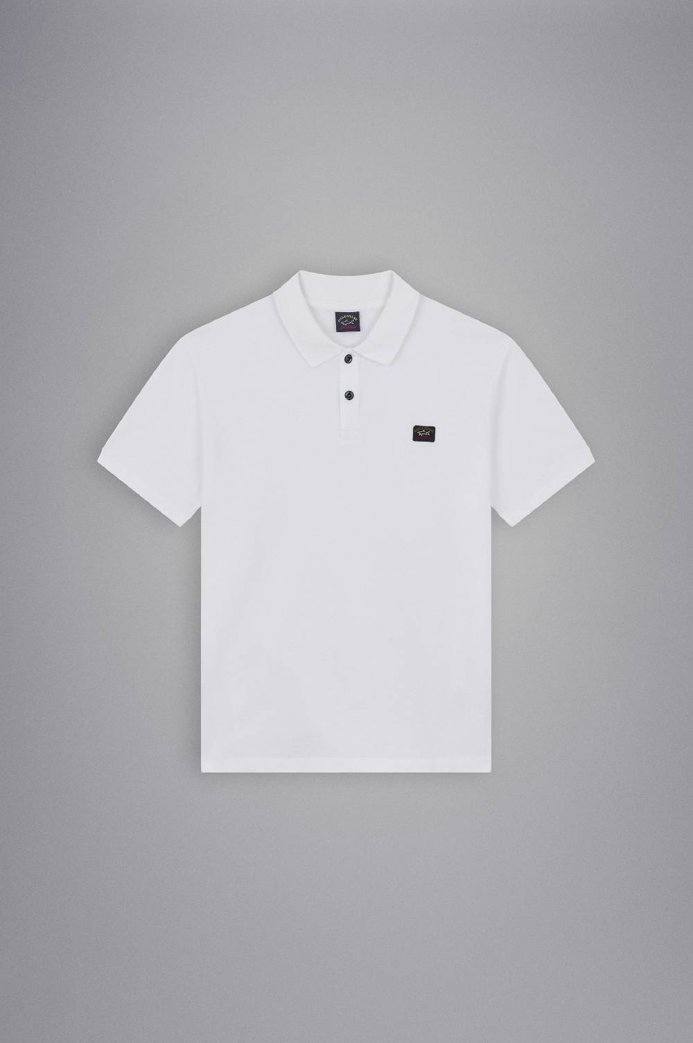 Paul & Shark Polo in cotone piqué con badge iconico Paul & Shark Sconto