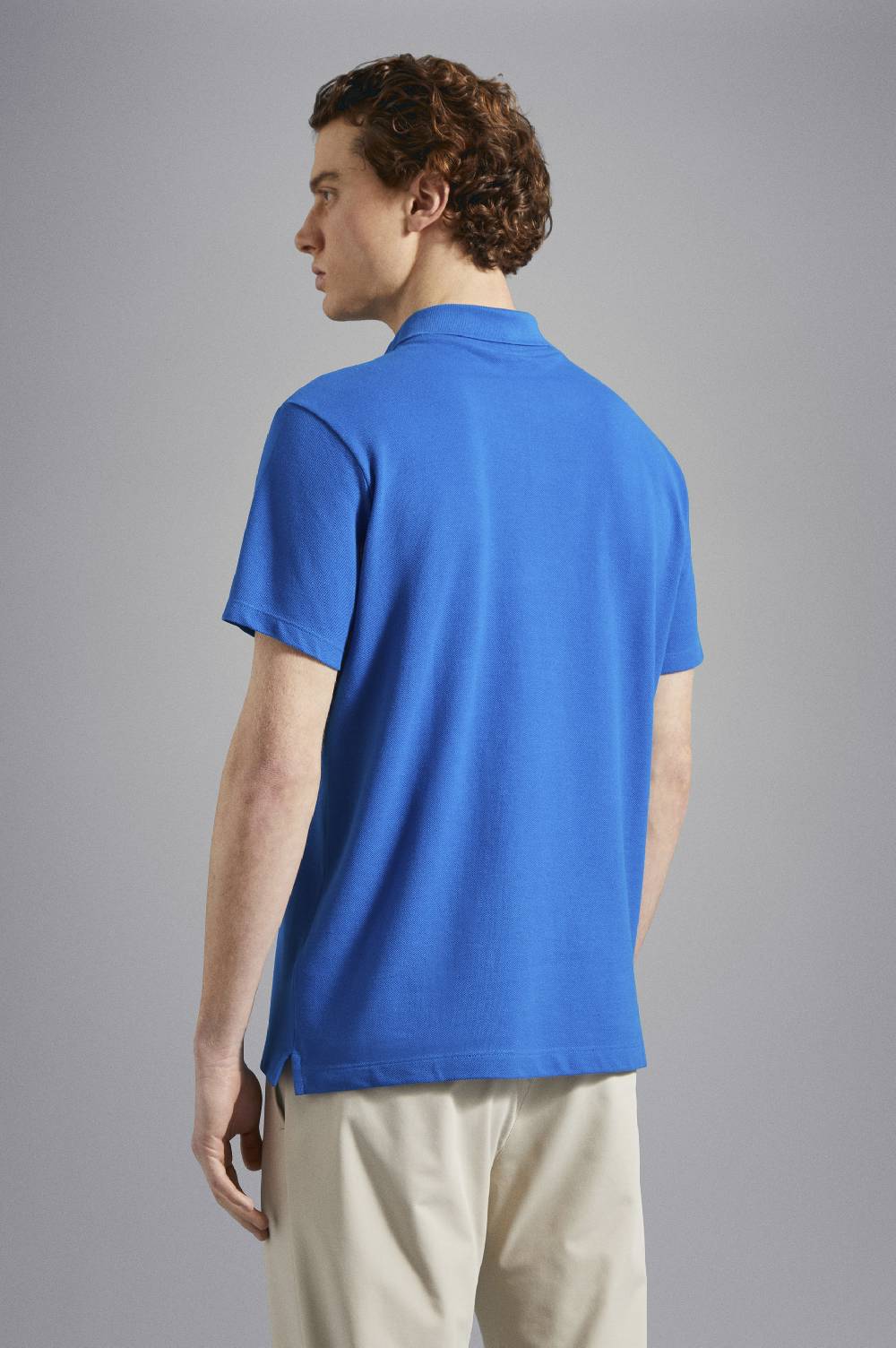 Paul & Shark Polo in cotone piqué con badge iconico Paul & Shark Economico