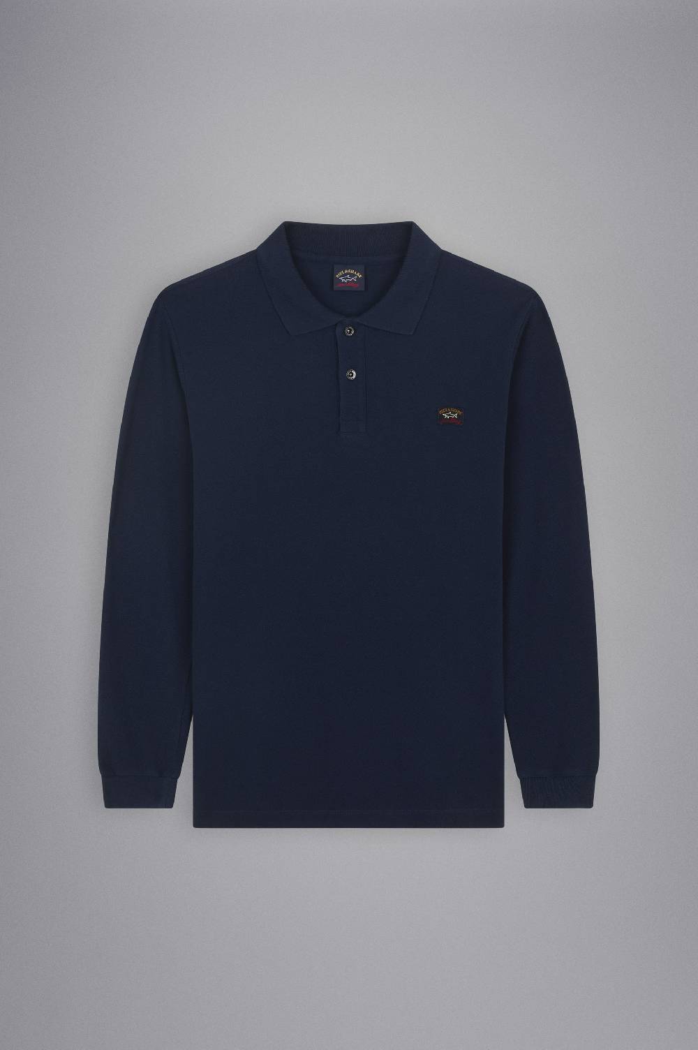 Paul & Shark Polo in cotone piqué con badge iconico Paul & Shark Online