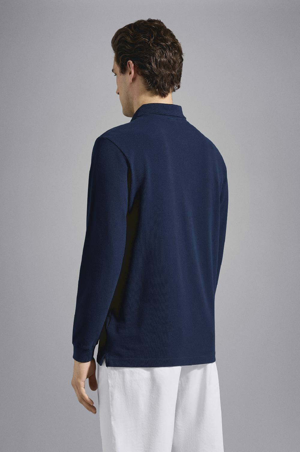 Paul & Shark Polo in cotone piqué con badge iconico Paul & Shark Online