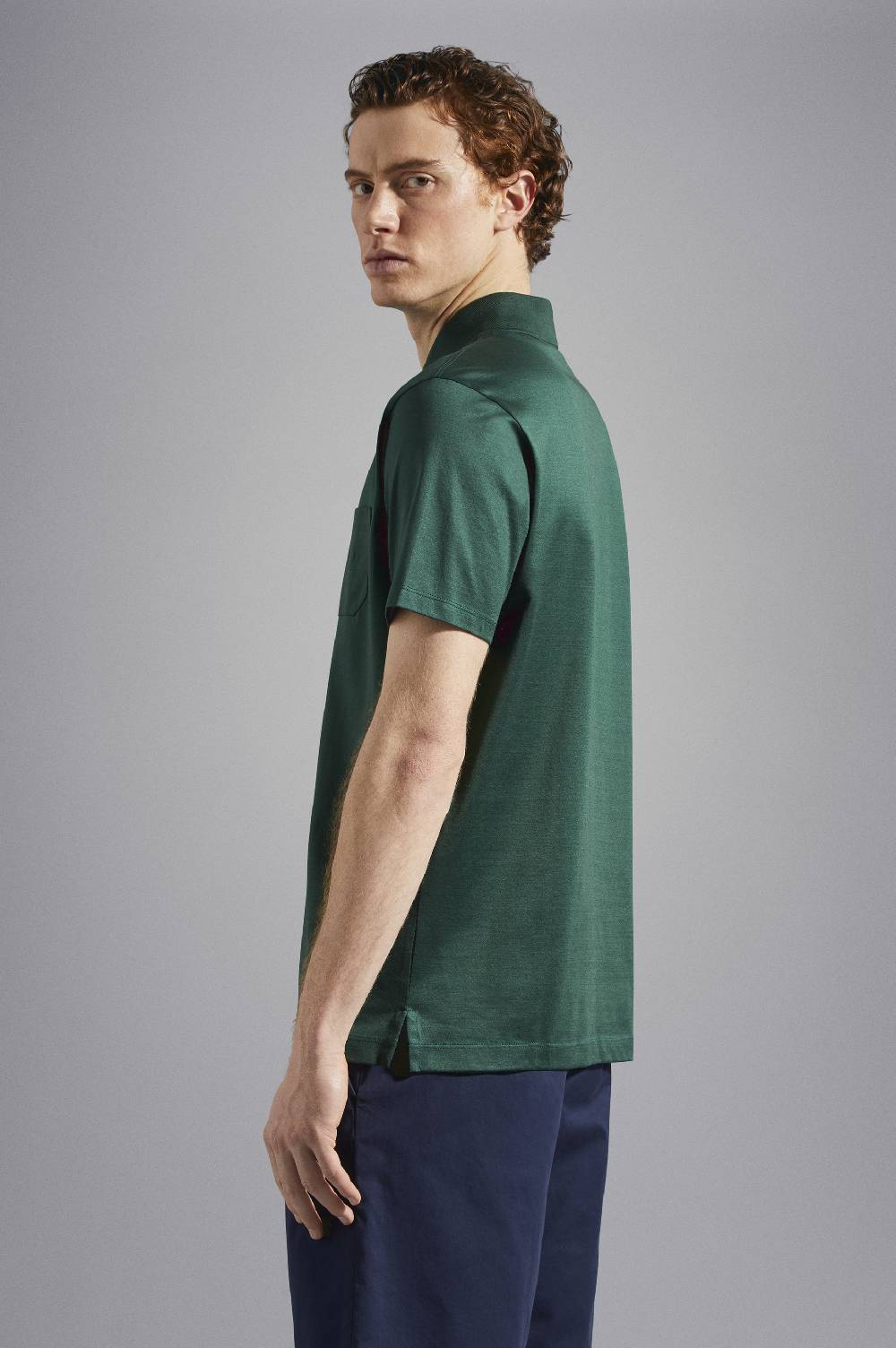 Paul & Shark Polo in jersey di cotone con Logo ricamato Paul & Shark In Vendita