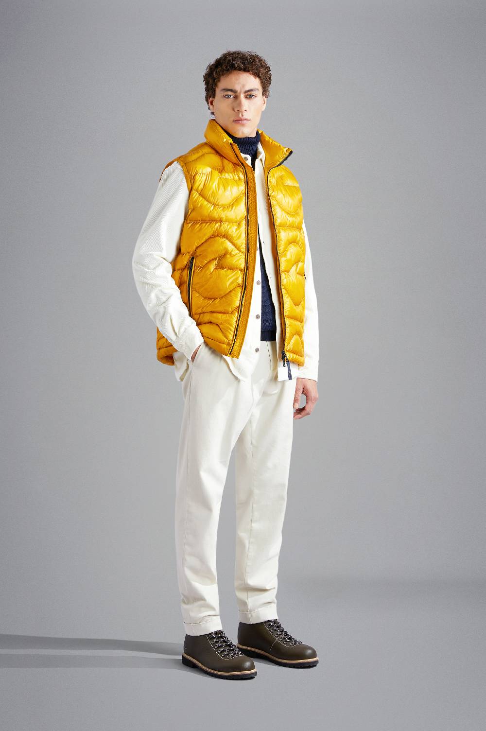 Paul & Shark Gilet in nylon Monogram Paul & Shark Vendita calda