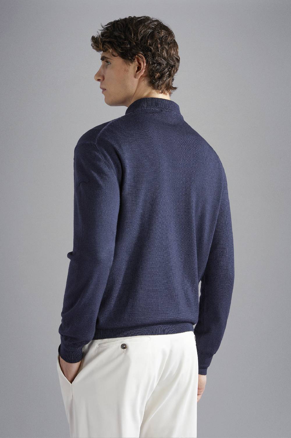 Paul & Shark Maglia in lana tinto capo Paul & Shark Offerta