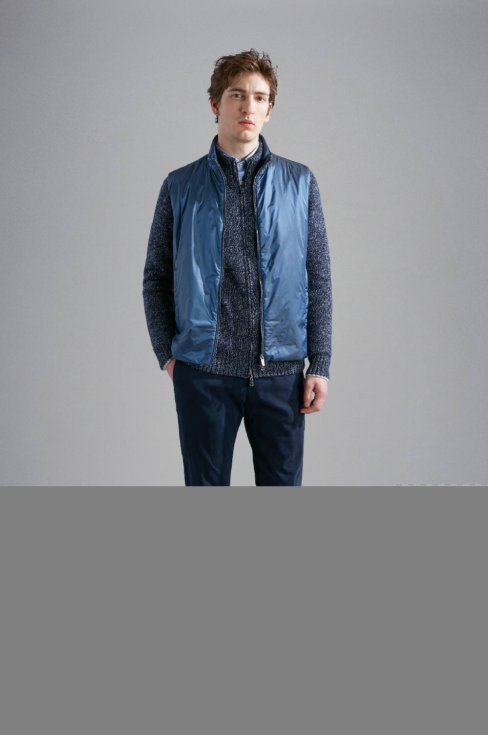 Paul & Shark Gilet in nylon cangiante Paul & Shark Online