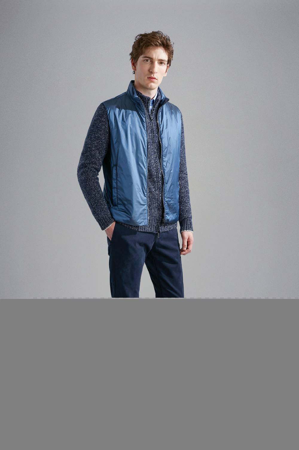 Paul & Shark Maglia in lana e cashmere melange Paul & Shark Outlet