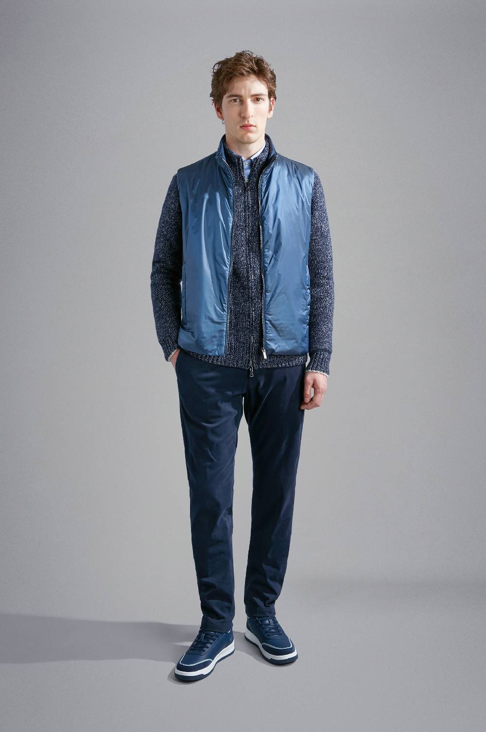 Paul & Shark Pantalone chino in cotone Stretch Paul & Shark In Vendita