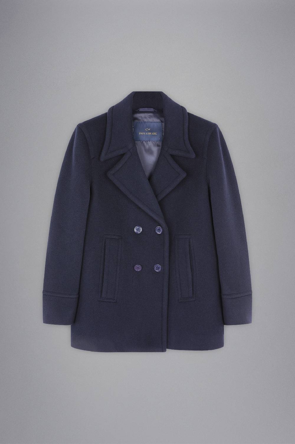 Paul & Shark Peacoat in Re-Wool Paul & Shark Italia