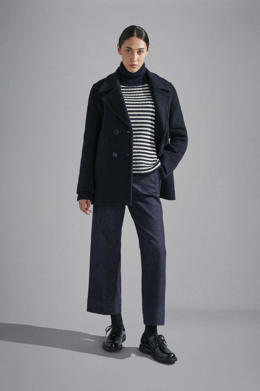 Paul & Shark Peacoat in Re-Wool Paul & Shark Italia