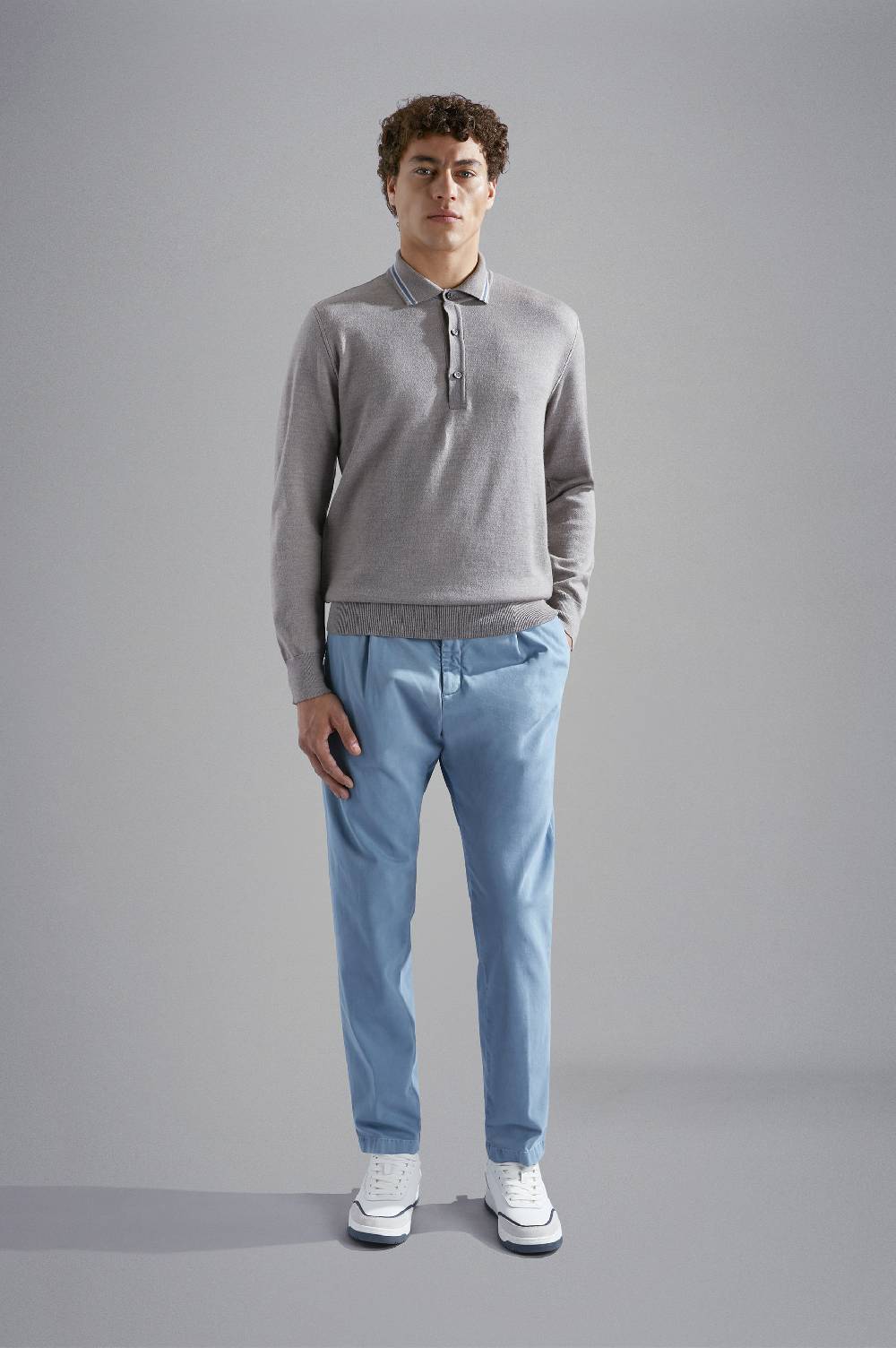 Paul & Shark Pantalone con coulisse in Soft Touch Twill Paul & Shark Soddisfazione Garantita