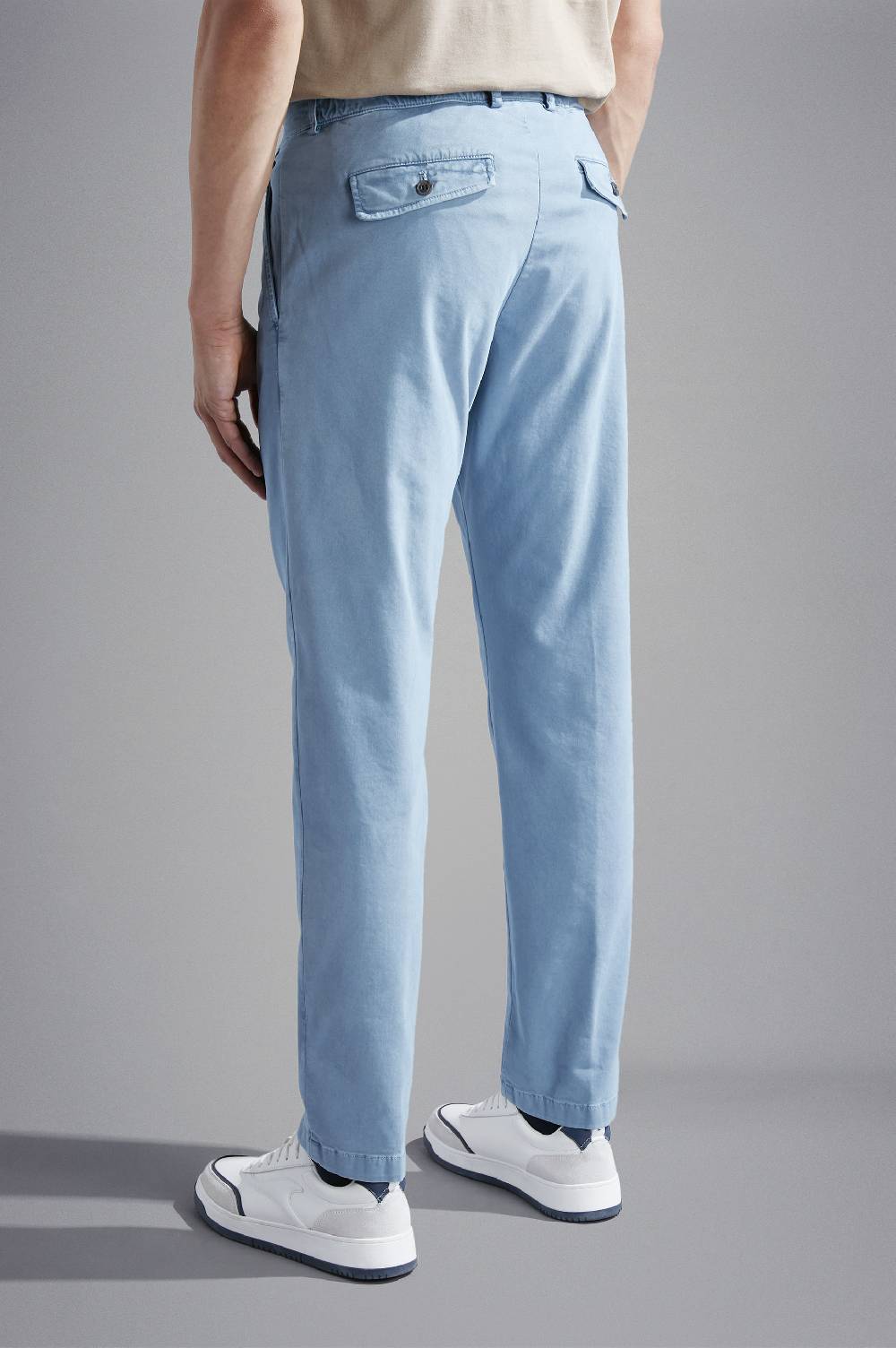 Paul & Shark Pantalone con coulisse in Soft Touch Twill Paul & Shark Soddisfazione Garantita