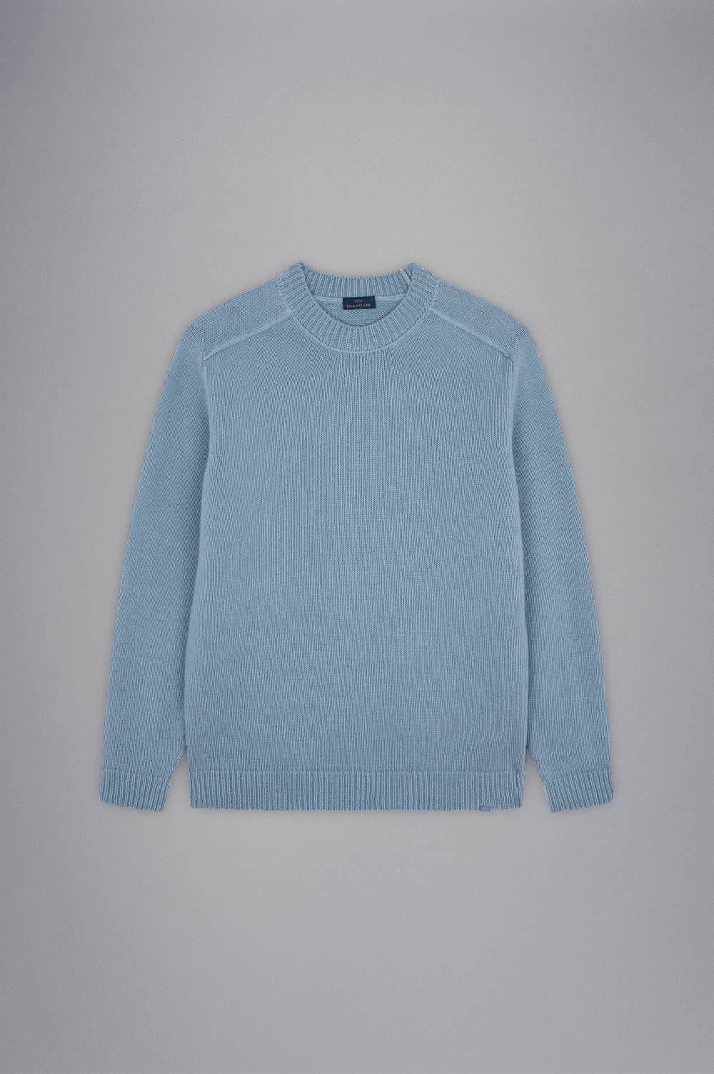 Paul & Shark Maglia in Re-Wool tinto capo Paul & Shark Qualità Garantita