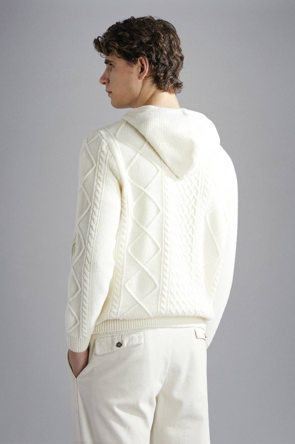 Paul & Shark Maglia con cappuccio in Re-Wool Paul & Shark Promozione Limitata