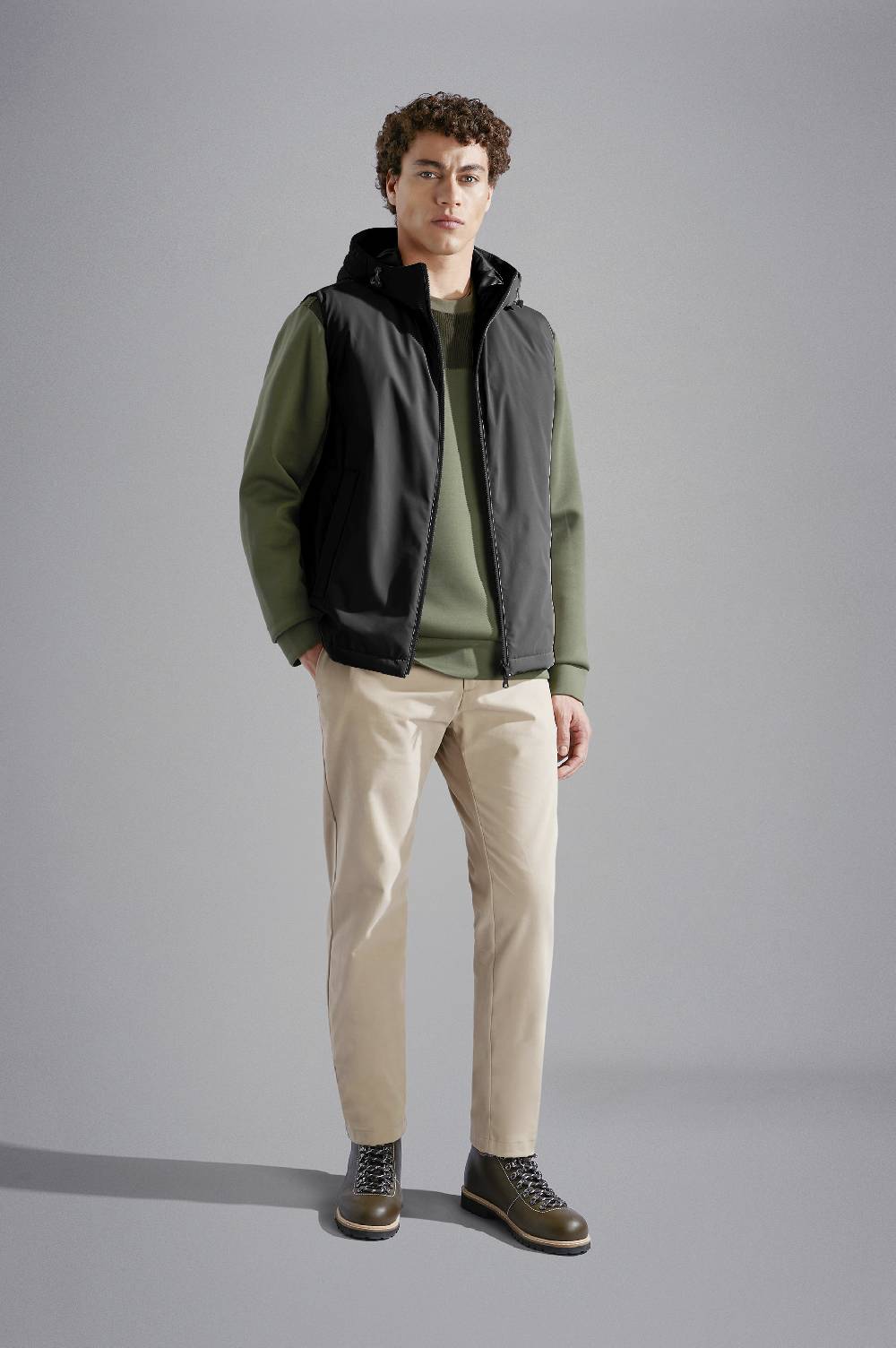 Paul & Shark Gilet in Typhoon Re-4X4 Stretch Paul & Shark Economico