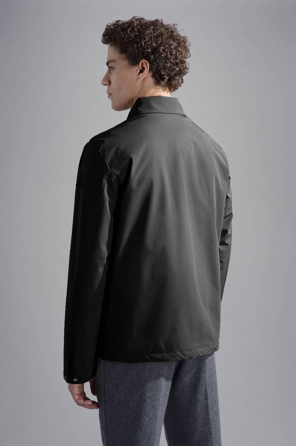Paul & Shark Shacket in Typhoon Re-4X4 Stretch Paul & Shark Online