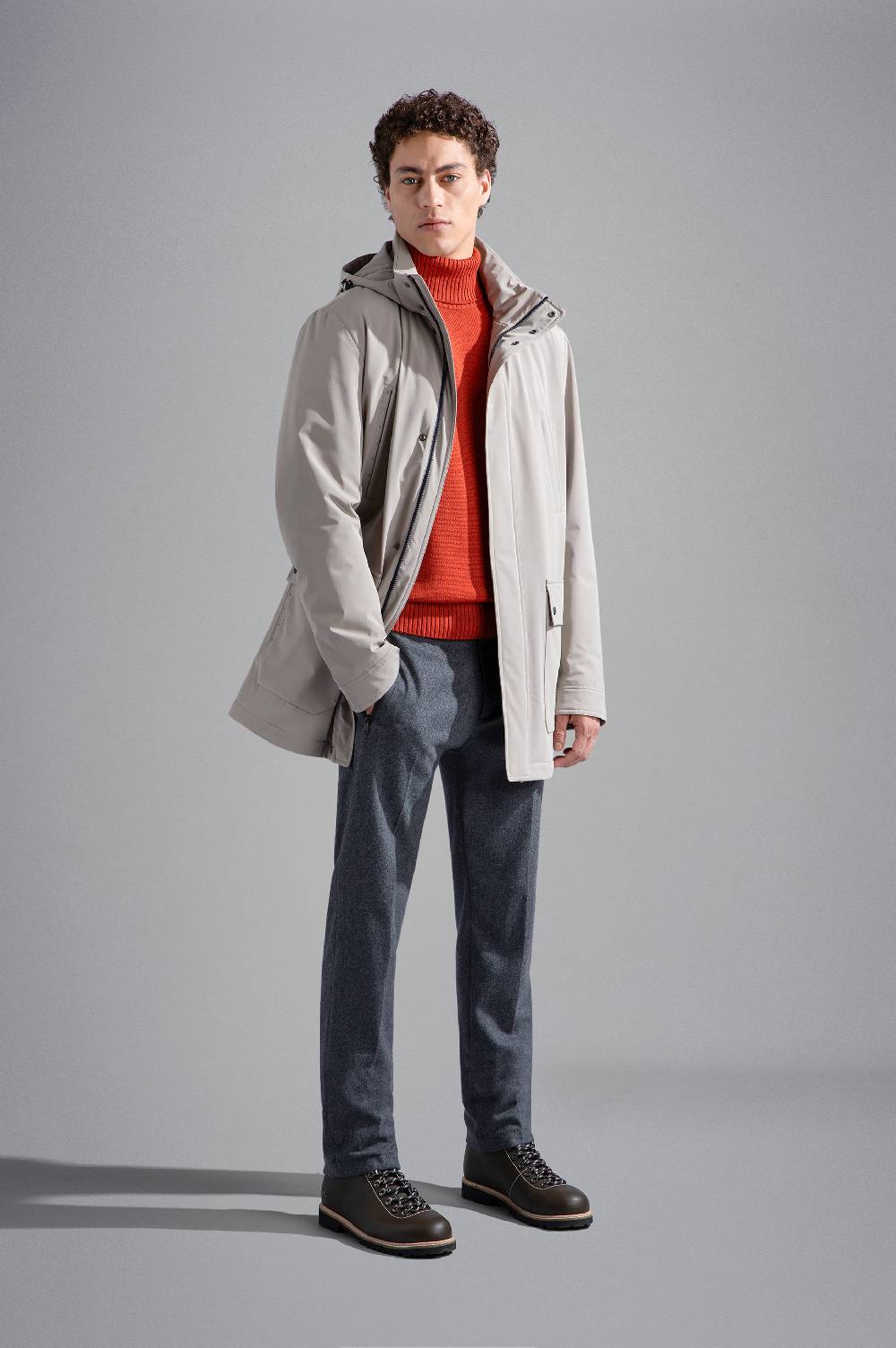 Paul & Shark Carcoat in Typhoon Re-4X4 Stretch Paul & Shark Saldi