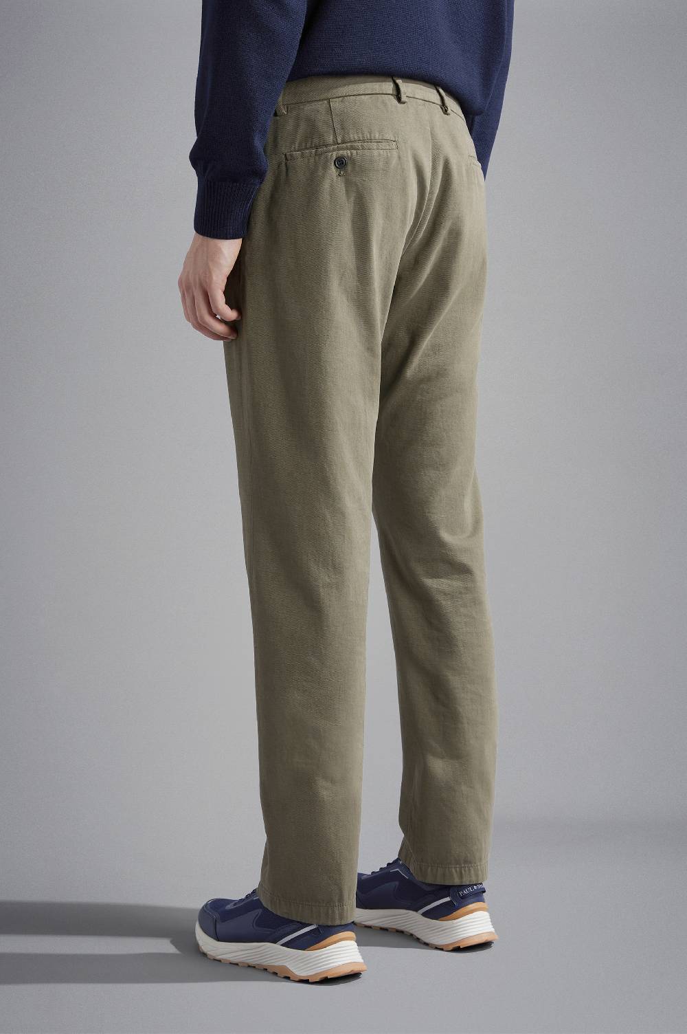 Paul & Shark Pantalone chino in Cotone e Cashmere Paul & Shark Vendita Economica