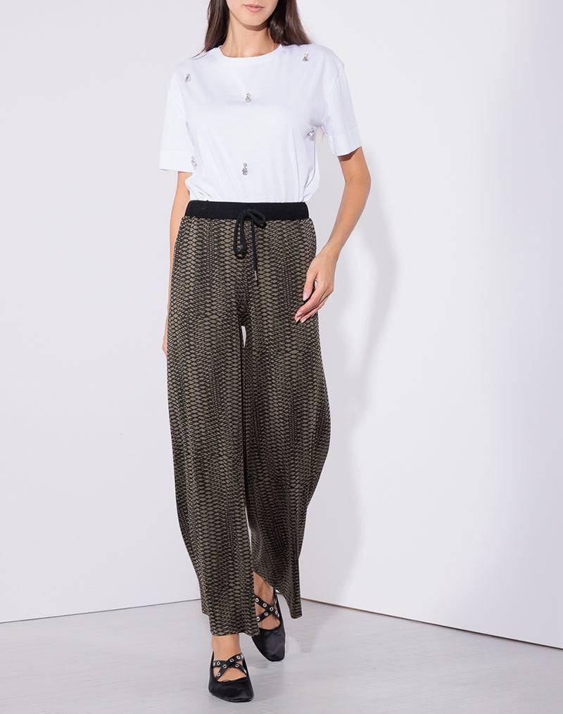 Risskio Lacey - Pantalone pitonato Vendite Flash